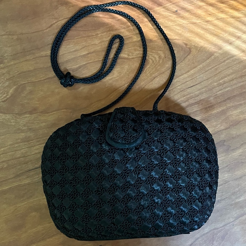 Vintage Carolyne Barton Night Hard Shell Purse